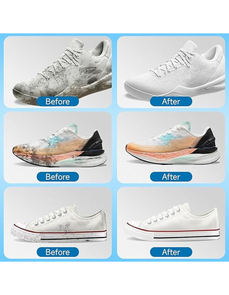 Limpiador de Zapatos ROFPM 3-en-1 Espuma 120ml - Sin Agua