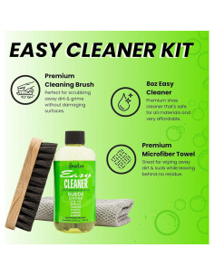 Kit de Limpiador de Zapatos Angelus - 236.6 ml - Multiusos 2