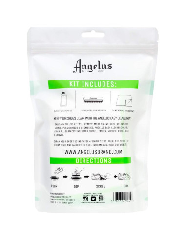 Kit de Limpiador de Zapatos Angelus - 236.6 ml - Multiusos