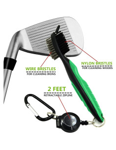 Cepillo de Golf Yoport con Carabiner y Mango Ergonómico 2