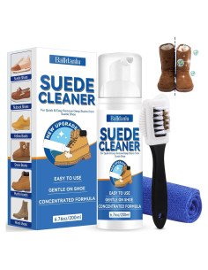 Limpiador de Ante y Nubuck Balldanlu 191g con Cepillo y Toalla