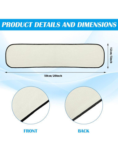 Paño para Pulir Zapatos Faccito 4 Piezas 50x12 cm Suede