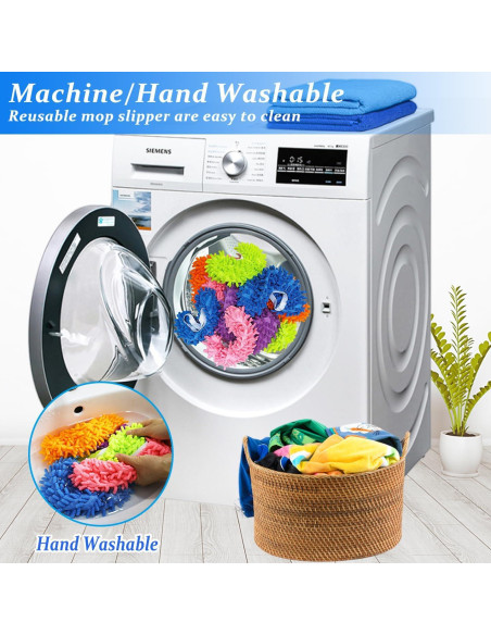 Cubiertas de Zapatos Duster BAIDOON 4 Pcs Reutilizables Microfibra