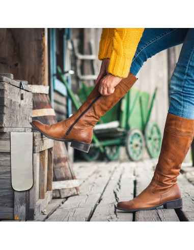 Paño para Pulir Zapatos Faccito 4 Piezas 50x12 cm Suede