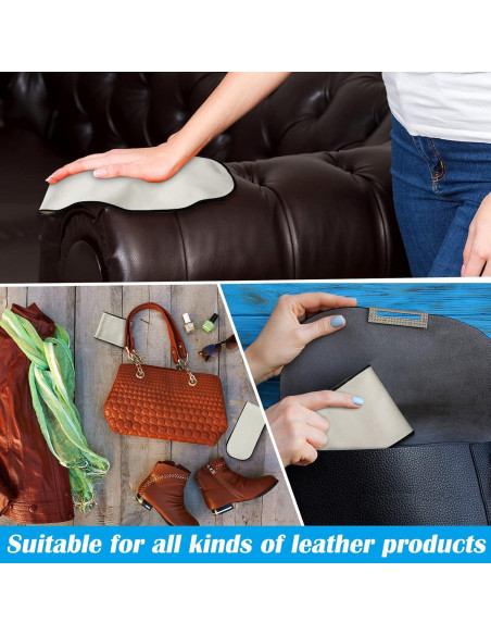 Paño para Pulir Zapatos Faccito 4 Piezas 50x12 cm Suede