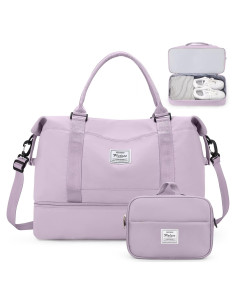 Bolsa de Viaje para Mujeres SYCNB 4058-109 con Compartimento para Zapatos