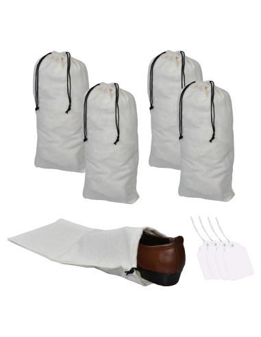 Bolsas para Zapatos de Viaje GONGKANGYUAN - Paquete de 4
