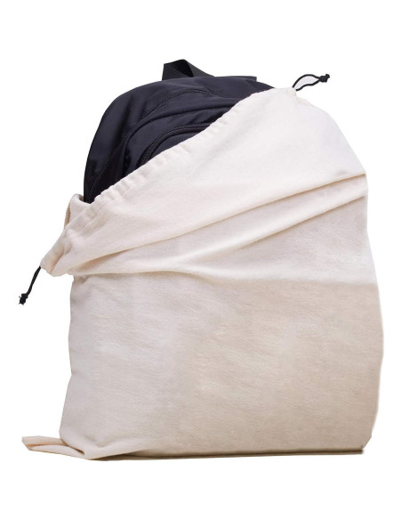 MISSLO Set de 3 Bolsas de Almacenamiento Algodón S 42x32cm