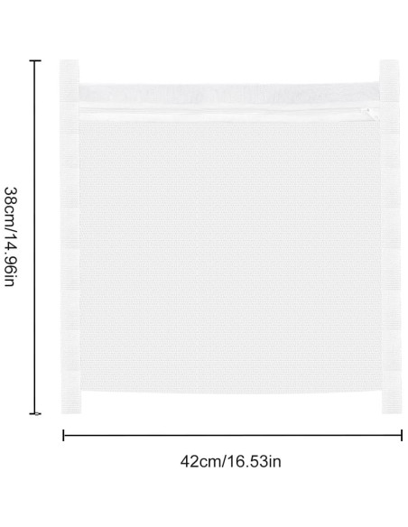 2 Bolsas de Lavado para Zapatos NEW NOAM - Malla 38x42 cm