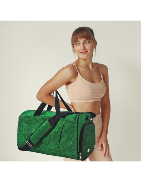 Bolsa de Deporte NGIL Glitter Cheer Verde 43x24x24 cm