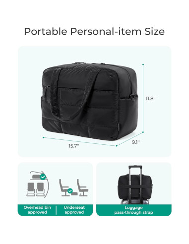 Bolsa de Gimnasio BAGSMART 23L Acolchada Resistente al Agua Camel