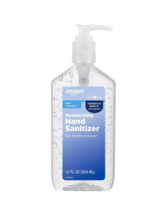 Desinfectante de Manos Amazon Basic Care 62% Alcohol 355 ml x6 2
