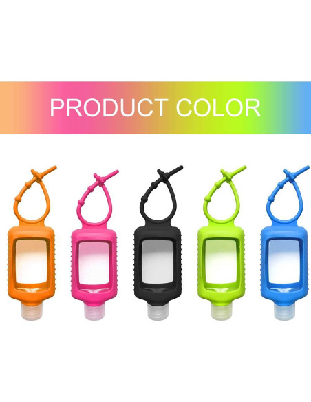 15 Botellas de Viaje 60ml Beauty Angelbella con Soporte Silicona