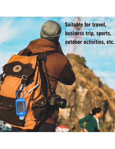 15 Botellas de Viaje 60ml Beauty Angelbella con Soporte Silicona