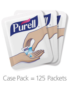 Gel Desinfectante de Manos Avanzado PURELL SINGLES 125 Paquetes 2
