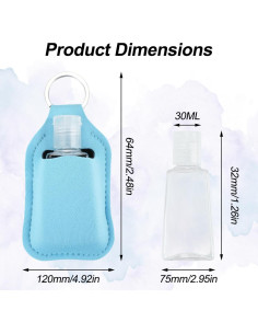 Conjunto de 83 Piezas Soporte Desinfectante Ibequem 30ml 2