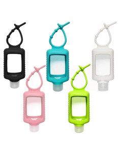 5 Botellas Vacías de 60ml VOKY a Prueba de Fugas para Viaje