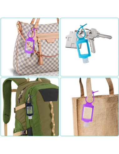 5 Botellas Vacías de 60ml VOKY a Prueba de Fugas para Viaje