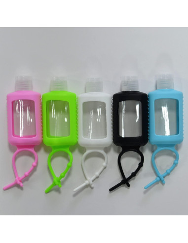 5 Botellas Vacías de 60ml VOKY a Prueba de Fugas para Viaje