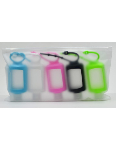 5 Botellas Vacías de 60ml VOKY a Prueba de Fugas para Viaje