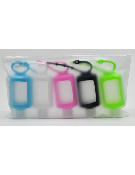 5 Botellas Vacías de 60ml VOKY a Prueba de Fugas para Viaje