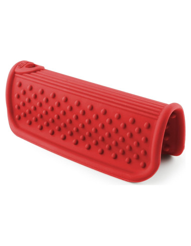 Soporte para Mango de Olla Dexas Rojo Silicona Resistente al Calor