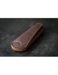 Cubierta de Mango de Sartén de Hierro Fundido de Cuero 11.43 cm 2