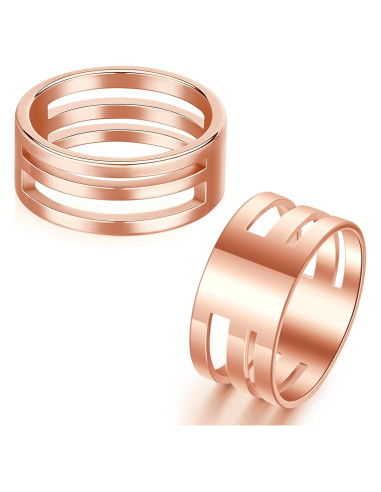 Hicarer 2 Piezas Abridores de Anillos de Salto Acero Inoxidable