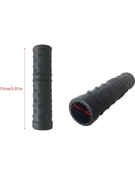 2 Piezas Manga de Silicona Aislante para Mango de Olla UtySty