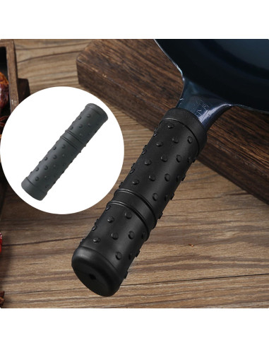 2 Piezas Manga de Silicona Aislante para Mango de Olla UtySty