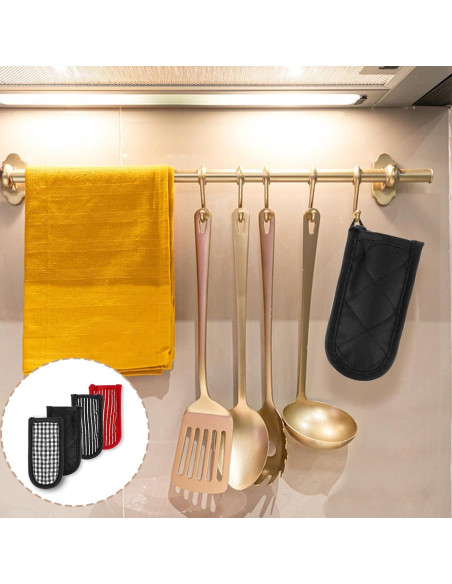 4 Fundas Resistentes al Calor para Mangos de Sartenes Psyqtsuary