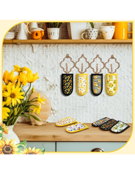 Patelai 8 Fundas para Mangos de Sartén de Hierro Fundido