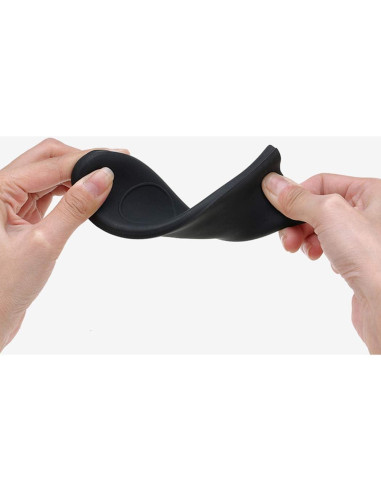 Funda de Mango de Silicona Antideslizante 6 Pcs Negro