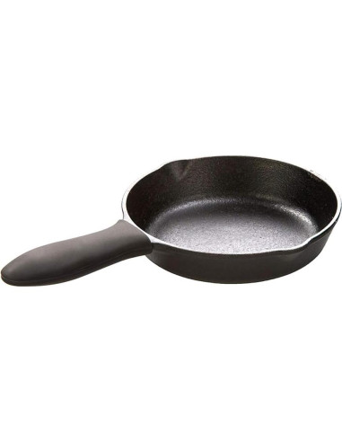 Funda de Mango de Silicona Antideslizante 6 Pcs Negro