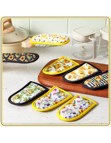 Patelai 8 Fundas para Mangos de Sartén de Hierro Fundido