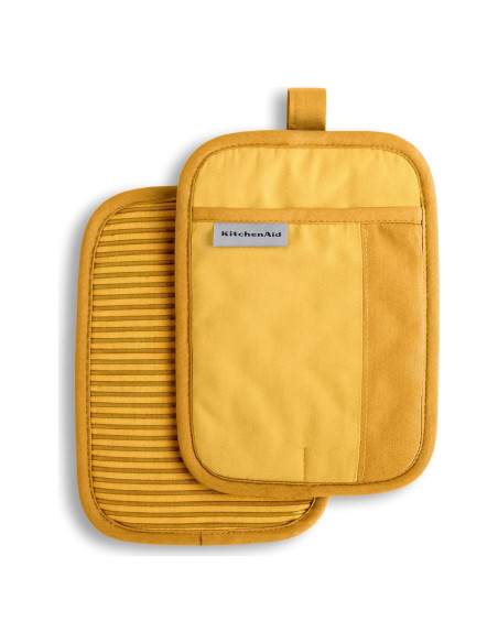 Juego de agarraderas antideslizantes KitchenAid Beacon 2 piezas Juego de agarraderas antideslizantes KitchenAid Beacon 2 piezas