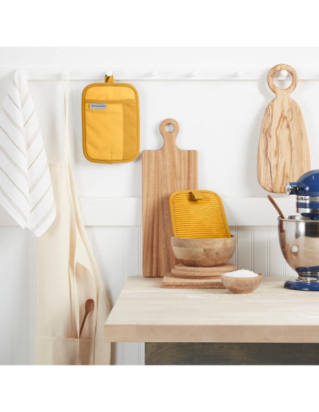 Juego de agarraderas antideslizantes KitchenAid Beacon 2 piezas Juego de agarraderas antideslizantes KitchenAid Beacon 2 piezas