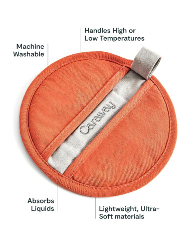Agujeros para Olla Caraway Perracotta 100% Algodón Orgánico