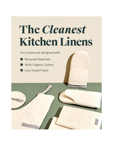 Agujeros para Olla Caraway Perracotta 100% Algodón Orgánico