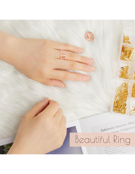 Hicarer 2 Piezas Abridores de Anillos de Salto Acero Inoxidable