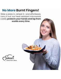 Soporte para Platos de Microondas Jokari 35x35cm Aislante Resistente 2