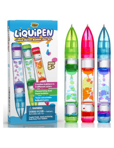 Bolígrafo Antiestrés YoYa Toys - Set de 3 Colores - Ideal para Niños y Adultos