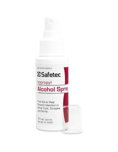Spray de Alcohol Isopropílico Safetec 60ml - Paquete de 6 2