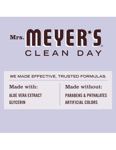 Desinfectante de Manos Mrs. Meyer's Lavanda 59 ml - Paquete de 4
