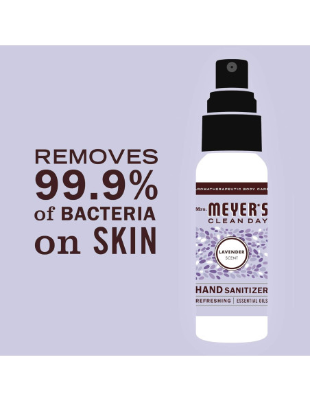 Desinfectante de Manos Mrs. Meyer's Lavanda 59 ml - Paquete de 4