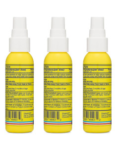 Desinfectante de Manos Spray Vegano Megababe 59 ml - Paquete de 3 2