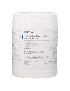 Toallitas Desinfectantes McKesson 160 Unidades - Grado Hospitalario
