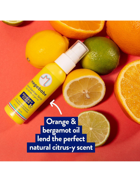 Desinfectante de Manos Spray Vegano Megababe 59 ml - Paquete de 3