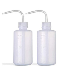 Botellas de Lavado 2pcs DONSTRAW 250ml Boca Estrecha
