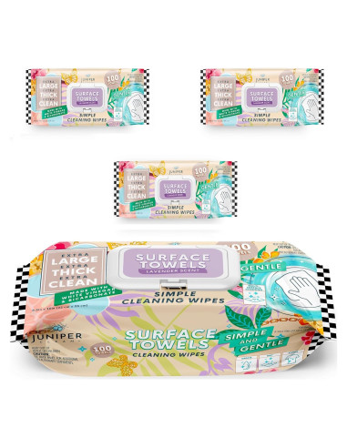 Toallitas de Limpieza Multiusos Juniper Clean 100 Unidades